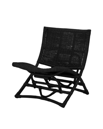 Bloomingville - Loungestol Baz - Svart