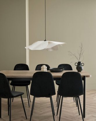 Ellos - Matgrupp Gilda med bord 180x90 cm + 6 stolar - Natur