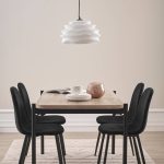 Ellos - Matgrupp Gilda med bord 120x80 cm + 4 stolar - Natur