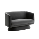 La Redoute - Minisoffa 2-sits sammet, Austin - Grå