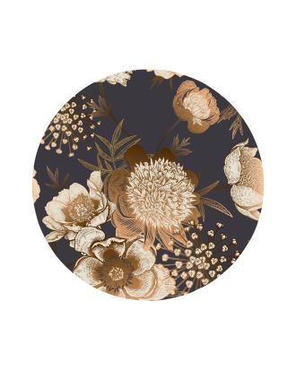 Malerifabrikken - Tavla Botanical Shapes 2 - Grå - 90X90