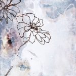 Malerifabrikken - Poster Soft Flower 1 - Vit - 70X100