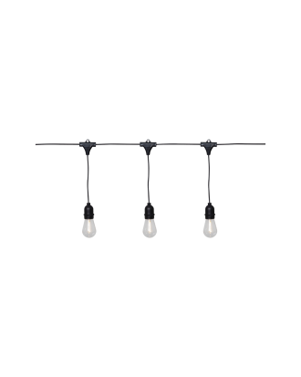 Star Trading - String Light Ljusslinga - Svart