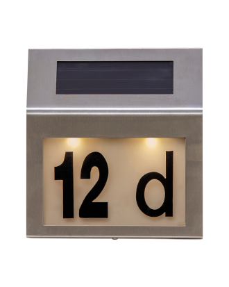 Star Trading - Solcells vägglykta Wally - Silver