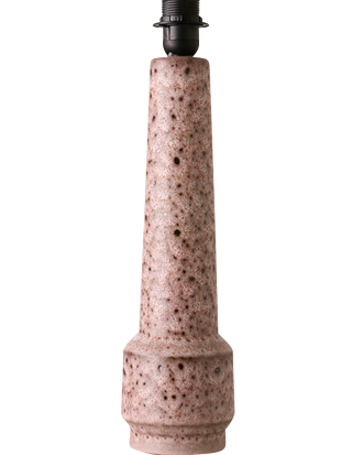 HKliving - Lampfot keramik i retrostil - Brun