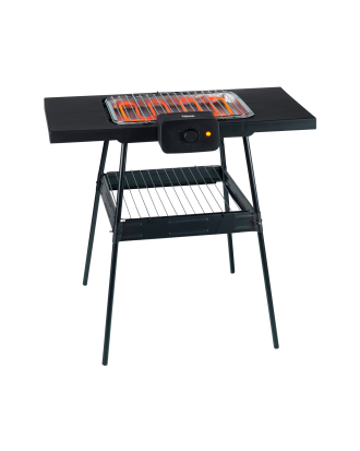 Tristar - El-grill med stativ BQ-2870 inkl Sidobord