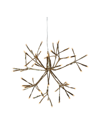 Star Trading - Utomhusdekoration Firework 27cm - Guld