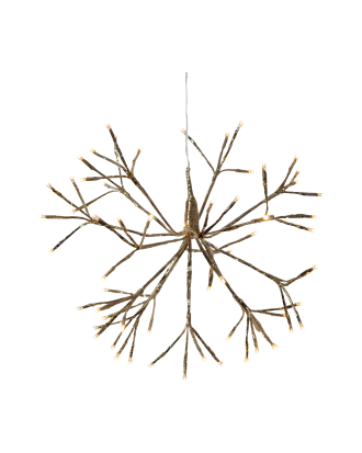 Star Trading - Utomhusdekoration Firework 40cm - Guld