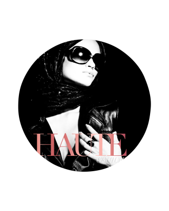 Malerifabrikken - Tavla Couture 1 - Röd - 90X90