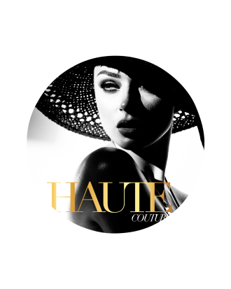 Malerifabrikken - Tavla Couture 3 - Röd - 90X90