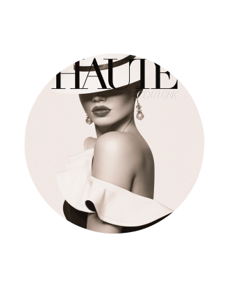 Malerifabrikken - Tavla Couture 7 - Röd - 90X90