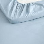 Ellos - Dra på-lakan Heaven i bomull - Blå - 120X200