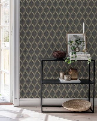 Duro. - Tapet Lilly - Grå