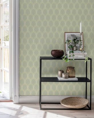 Duro. - Tapet Lilly - Grön