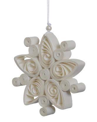 DBKD - Dekoration Regular Flake Large - Vit