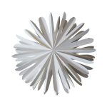 DBKD - Dekoration Paperflake XL - Vit