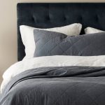 Ellos - Kuddfodral Rania i vintagetvättad bomull - Grön - 50X90