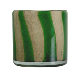 Byon - Ljusstake/ljuslykta Calore Curve M - Grön