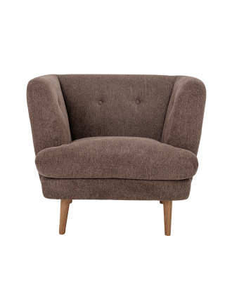 Bloomingville - Loungefåtölj Elliot - Brun