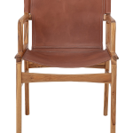 Bloomingville - Loungefåtölj Ollie - Brun