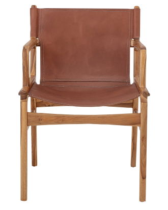 Bloomingville - Loungefåtölj Ollie - Brun