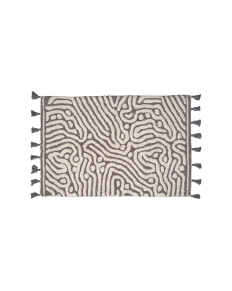 Classic Collection - Badrumsmatta Maze - Grå - 60X90