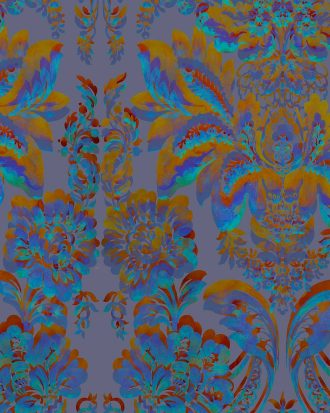 House of Hackney - Tapet Amaranthine - Blå