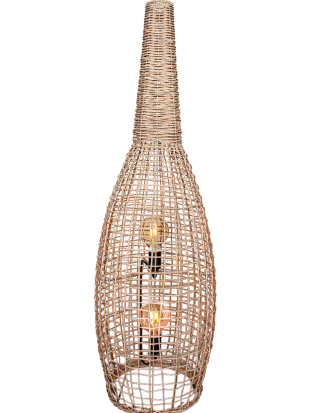 By Rydéns - Golvlampa Seagrass H120 cm - Natur