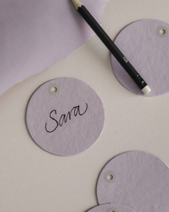 Ellos - Presentetiketter 10-pack - Lila