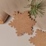 Ellos - Presentetiketter 10-pack - Brun