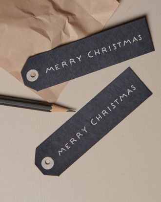 Ellos - Presentetiketter 10-pack - Svart