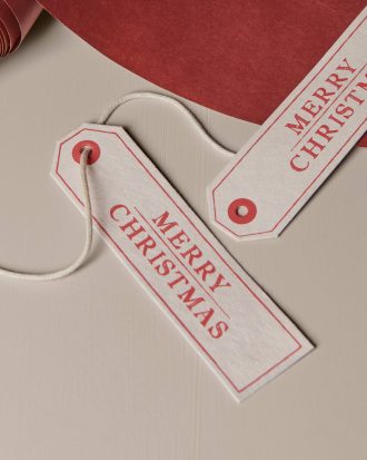 Ellos - Presentetiketter 10-pack - Beige