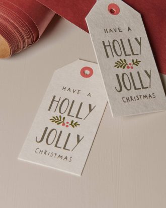 Ellos - Presentetiketter 10-pack - Beige