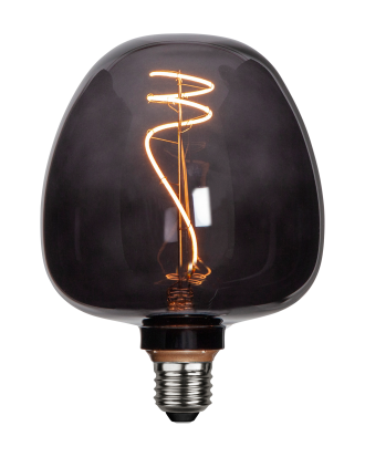 Star Trading - LEDlampa Decoled E27G125 - Svart