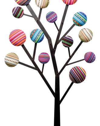 KARE Design - Klädhängare Bubble Tree - Multi