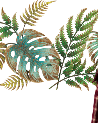 KARE Design - Klädhängare Jungle Party - Grön