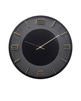 KARE Design - Väggklocka Leonardo - Svart