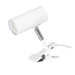 Globen Lighting - Vägglampa/Klämspot Hubble - Vit