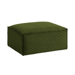 Kave Home - Fotpall Blok - Grön