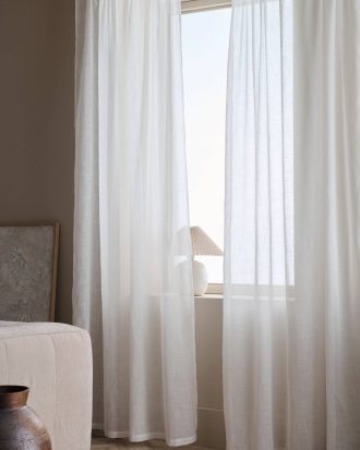 Ellos - Kanallängd Lara 2-pack - Vit - 250