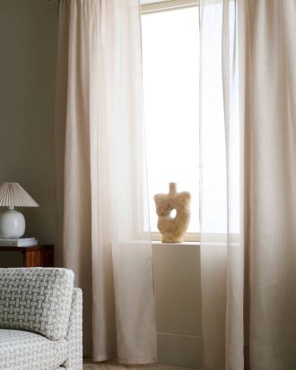 Ellos - Kanallängd Lara 2-pack - Beige - 250