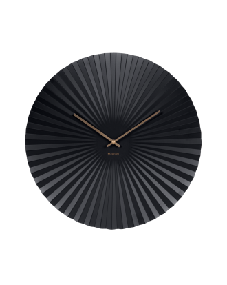Karlsson - Väggklocka Sensu XL - Svart