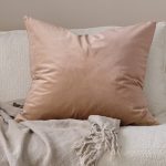 Ellos - Kuddfodral Nora i sammet - Rosa - 60X60