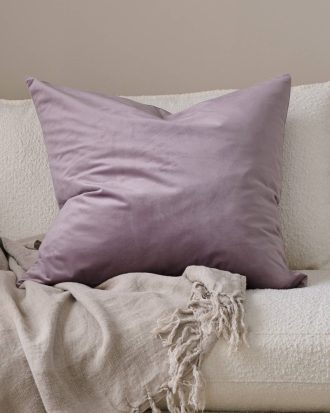 Ellos - Kuddfodral Nora i sammet - Lila - 60X60
