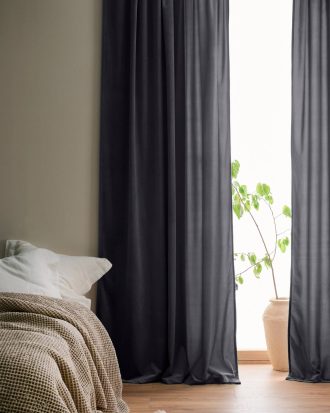 Ellos - Multibandslängd Nora i sammet 2-pack - Grå - 300