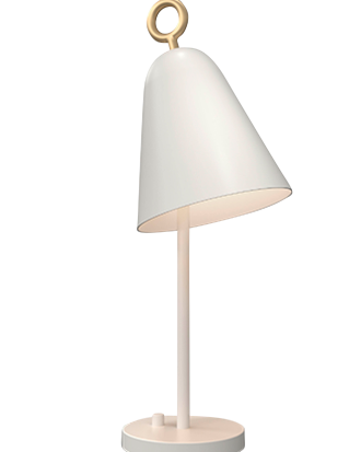 Herstal - Bordslampa Bella Ø20 - Vit