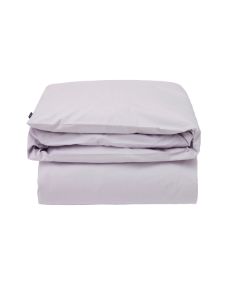 Lexington - Påslakan Striped Cotton Poplin Duvet Cover - Lila - 220X220