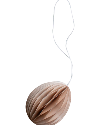 DBKD - Påskdekoration Ovoid - Gul