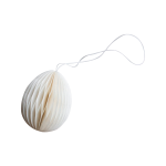 DBKD - Påskdekoration Ovoid - Vit