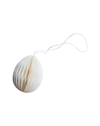 DBKD - Påskdekoration Ovoid - Vit